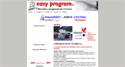 Desktop Screenshot of easyprogram.it