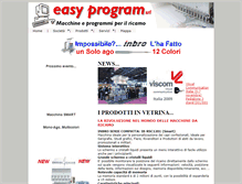 Tablet Screenshot of easyprogram.it
